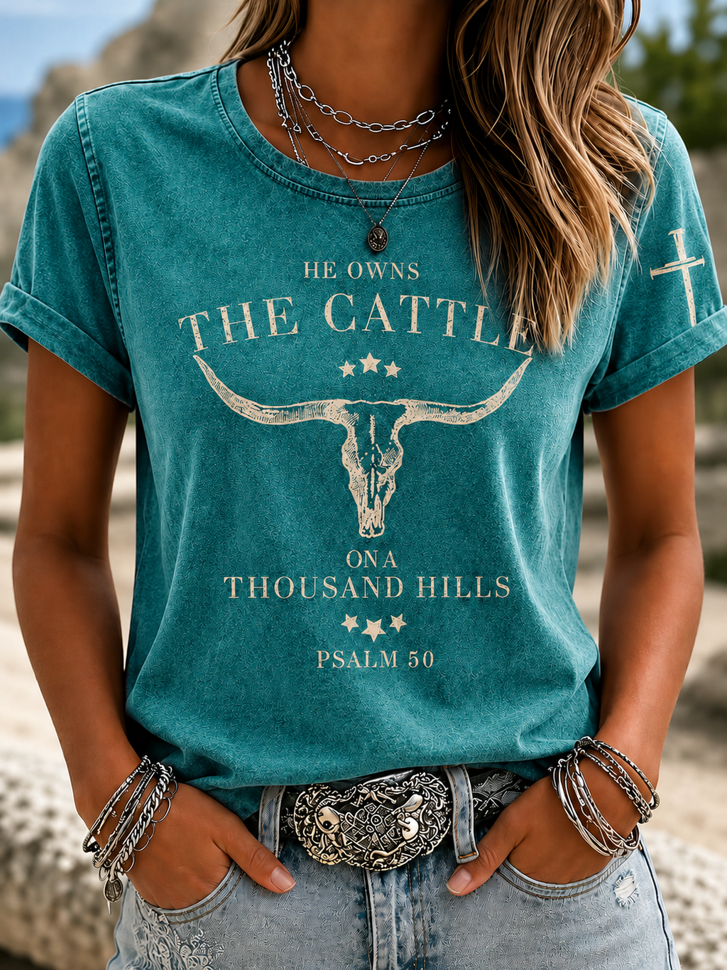 Women'S Western Christian T-Shirt