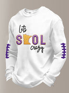 Men'S Football  Printed Waffle T-Shirt