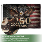 We The People 250 Years Flag 1776���������������������������2026 ��������������������������� Eagle Patriotic American D������������������co
