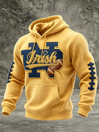 Men'S Rugby Printed Casual Hoodie