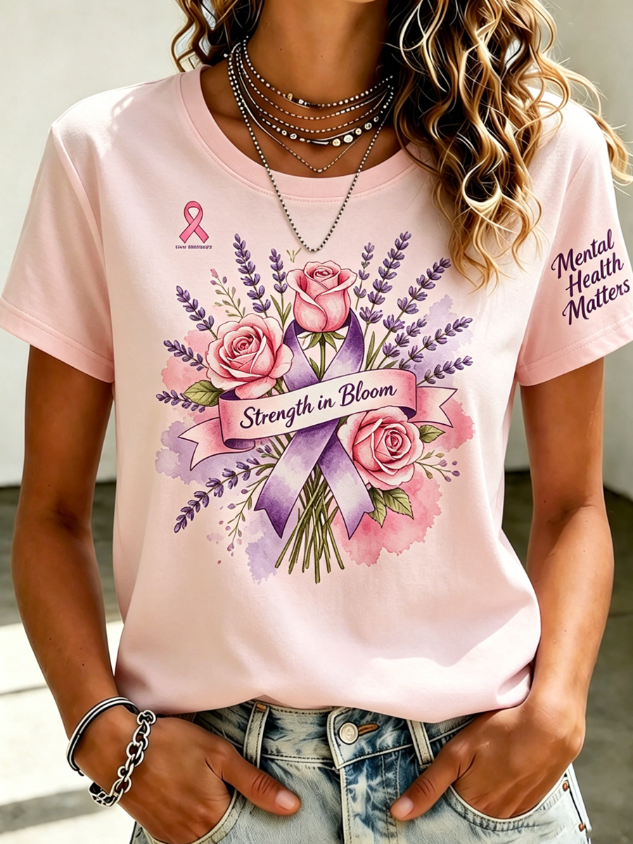 Women'S Breast Cancer Relatives Accompanying T-Shirt