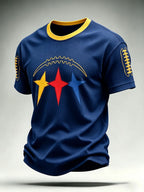 Men'S Football Fan Waffle T-Shirt