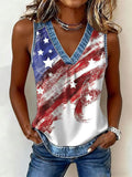 Women's 250th Anniversary Printed Casual Vest