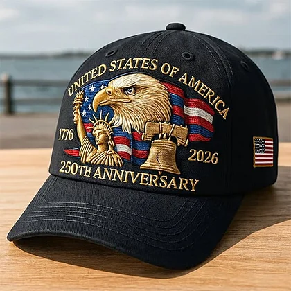 Eagle & Liberty ��� United States 250th Anniversary Hat���(Breathable & Lightweight Comfort & Unisex Fit)