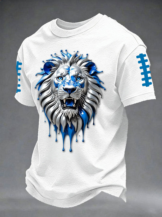 Men's Football Printed Short-Sleeve T-Shirt
