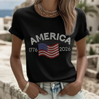 Women's Casual Hot Stamping T-Shirt