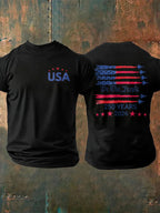Men'S Round Neck Printed T-Shirt
