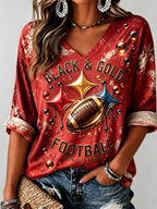 Women'S  Football Fan T-Shirt