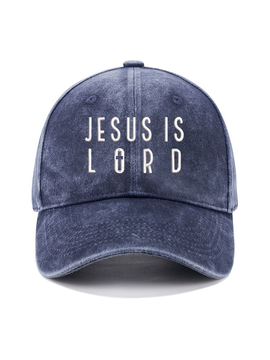 Unisex Jesus Is Lord Print Hat