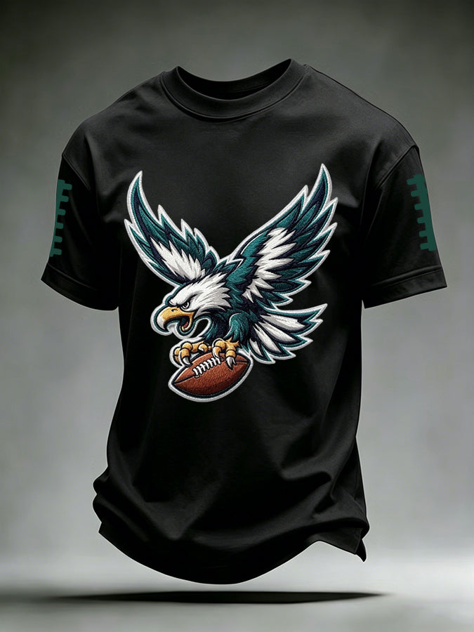 Men's Football Printed Short-Sleeve T-Shirt