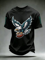 Men's Football Printed Short-Sleeve T-Shirt