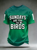Men's Football Printed Short-Sleeve T-Shirt