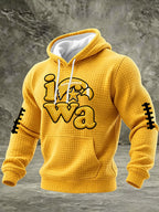 Men'S Football Printed Casual Hoodie