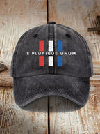 Unisex E Pluribus Unum Printed Hat
