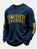 Men's Rugby Printed Waffle T-Shirt