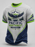 Men's Football Gameday Gift For Football Fans Casual Tee