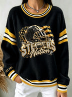 Women's Football Fans Casual Sweater