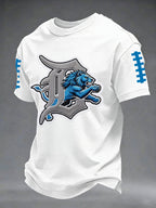 Men's Football Printed Short-Sleeve T-Shirt
