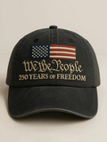 Unisex Washed Cotton Casual Printed Hat