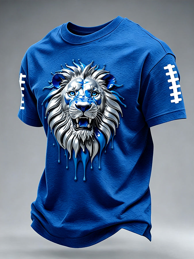 Men's Football Printed Short-Sleeve T-Shirt