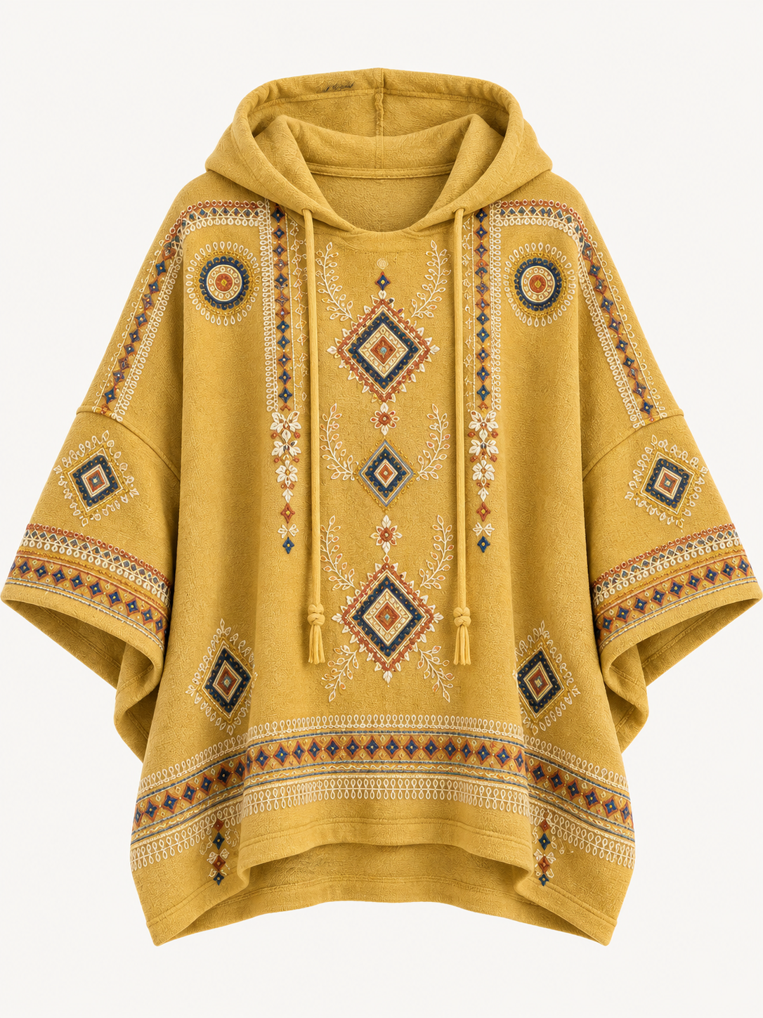 Women’s Retro Western Style Print Hoodie
