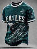 Men's Football Printed Short-Sleeve T-Shirt