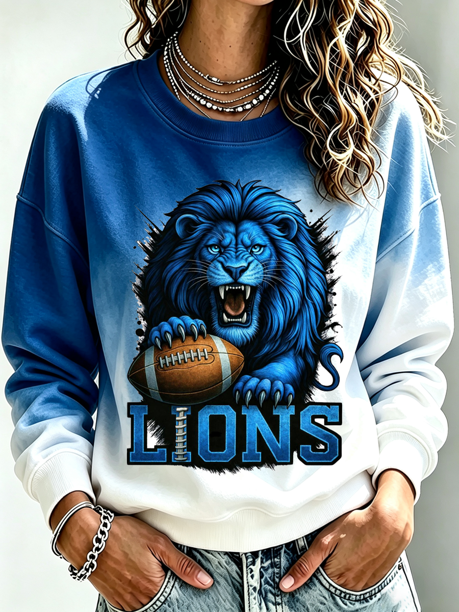 Women'S Football Printed Top