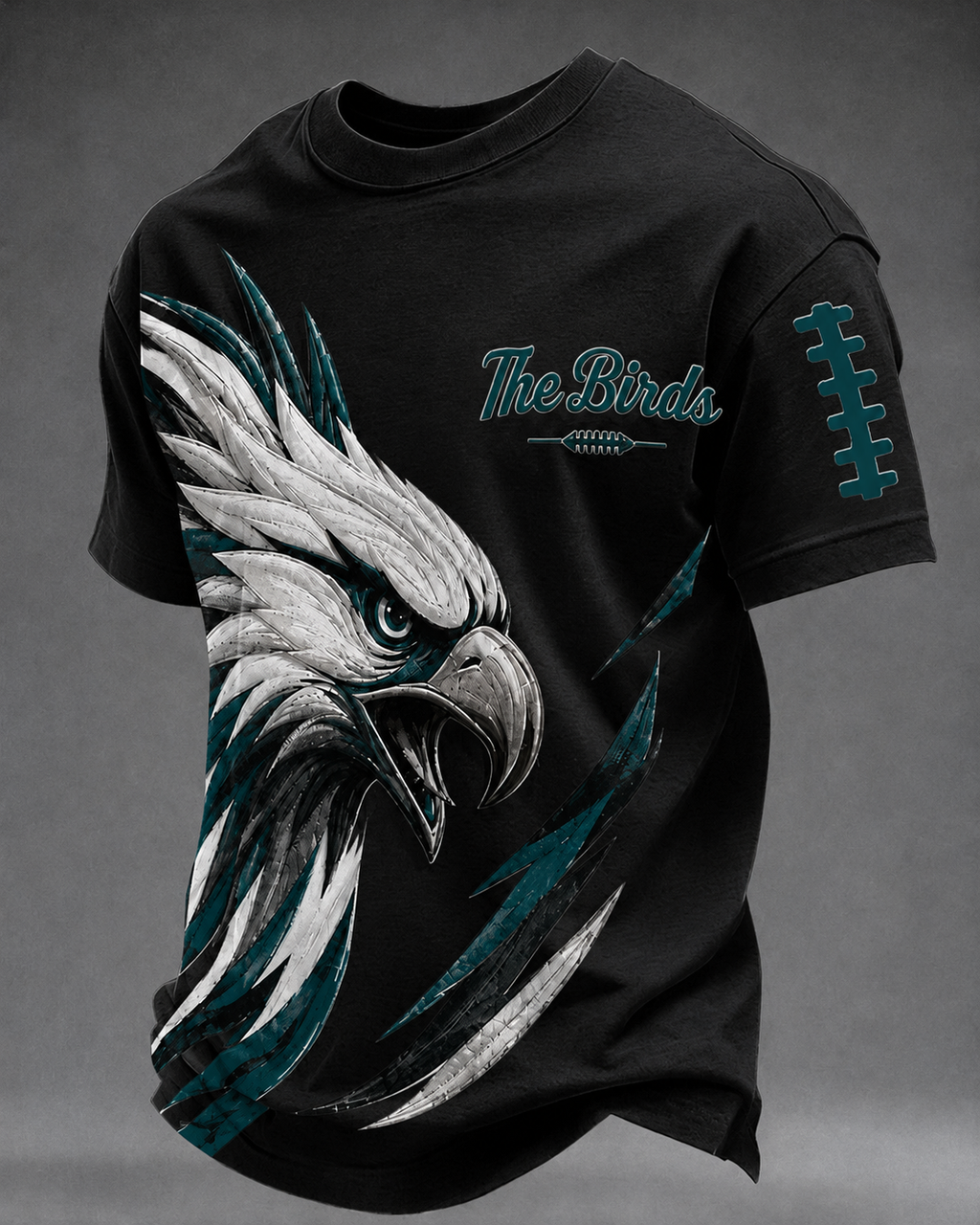 Men's Football Printed Short-Sleeve T-Shirt