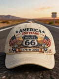 Unisex Route 66 Centennial Casual Hat