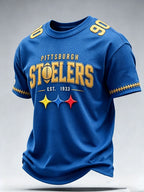 Men'S Football Fan Waffle T-Shirt