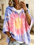 Women'S Breast Cancer Awareness Month Print Button Knit Sweatshirt