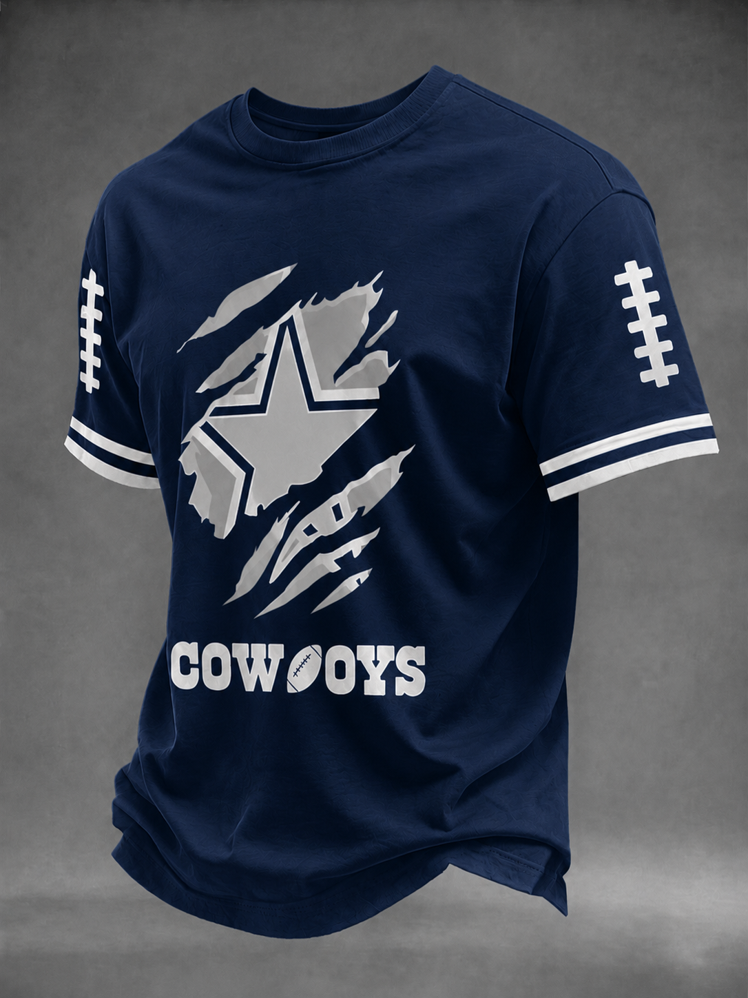 Men's Football Printed Short-Sleeve T-Shirt
