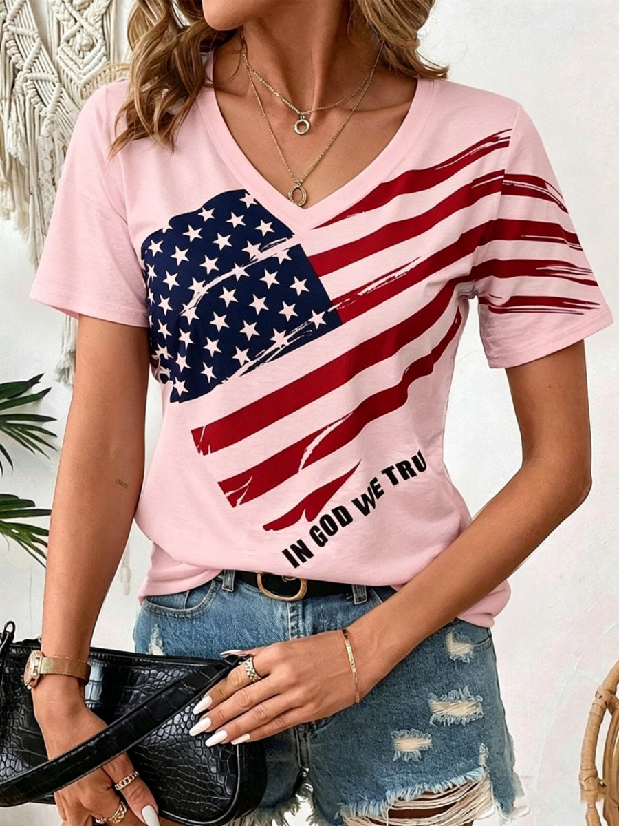 Women's In God We Trust Print T-Shirt