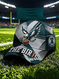 Unisex Football Printed Casual Hat