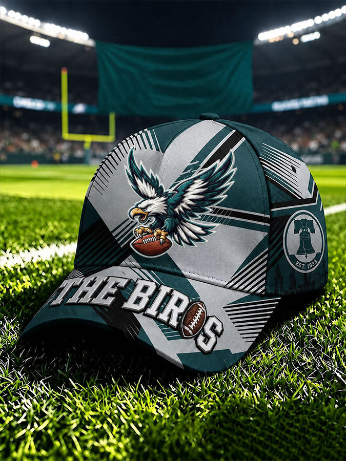 Unisex Football Printed Casual Hat