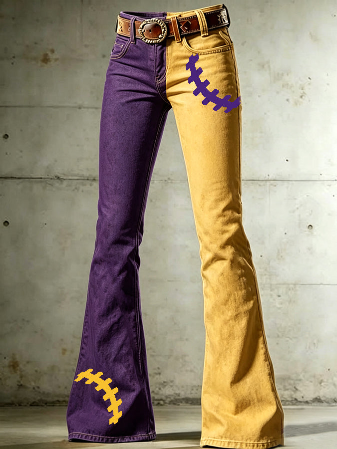 Women'S Football Printed Casual Pants