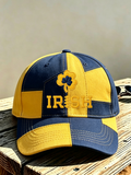 Neutral football printed casual hat