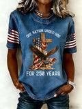 Women's Faith&Freedom Independence Day T-shirt