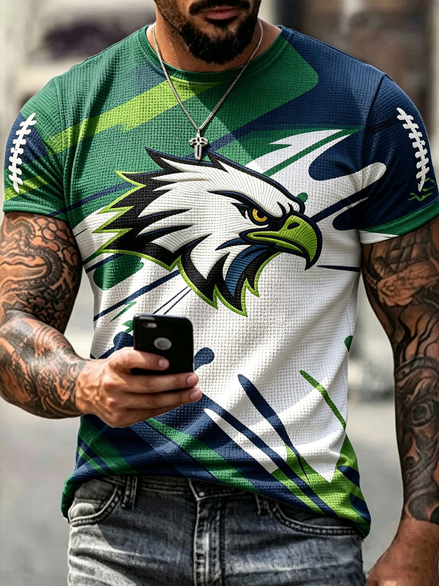 Men's American football Waffle T-Shirt