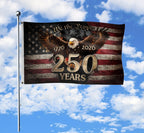 We The People 250 Years Flag 1776���������������������������2026 ��������������������������� Eagle Patriotic American D������������������co