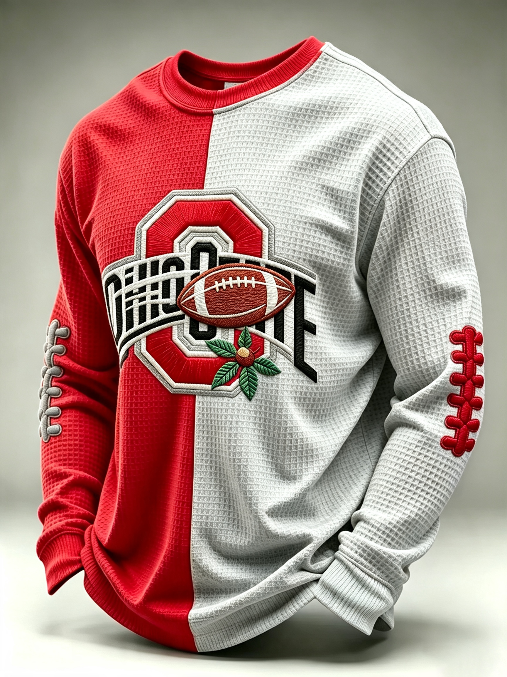 Men'S Rugby Printed Waffle T-Shirt