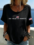 Women's 250 Years of Freedom Crew Neck T-Shirt