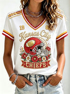 Women'S  Football Fan T-Shirt