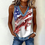 Women's 250th Anniversary Printed Casual Vest