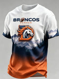 Men'S Football Fan Waffle T-Shirt