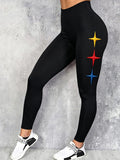 Women'S Football Print Leggings