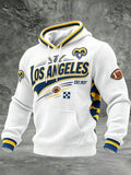 Men'S Football Game Printed Casual Hoodie
