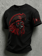 Men's Football Enthusiast Printed T-Shirt