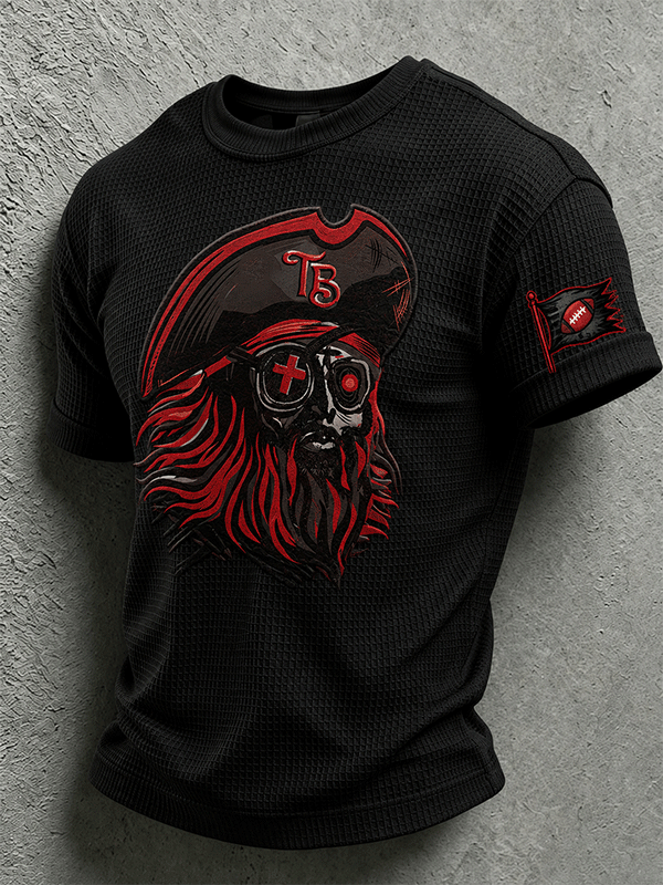 Men's Football Enthusiast Printed T-Shirt