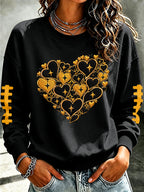 Women'S Football Printed Casual Sports Shirt